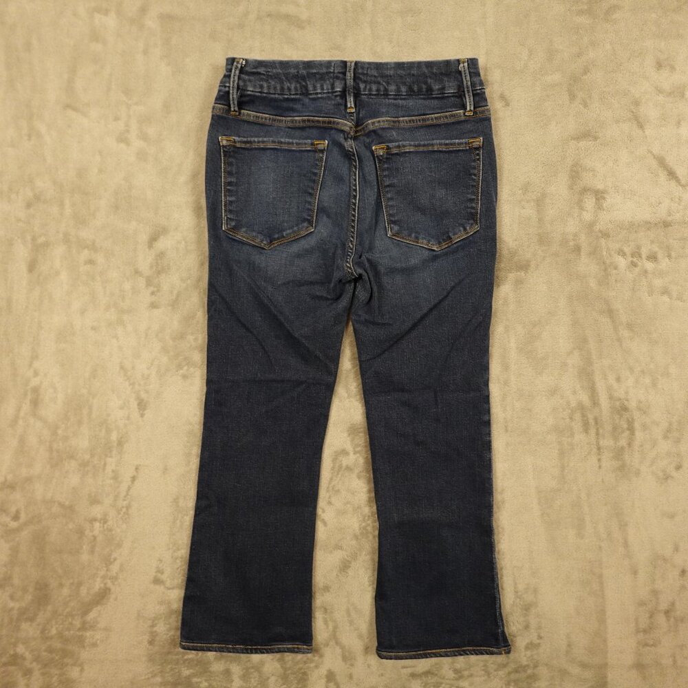 Frame jeans Le Crop‎ Mini Boot women's 27 blue denim - Picture 9 of 11